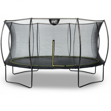 Батут с сеткой Exit Silhouette 427см black